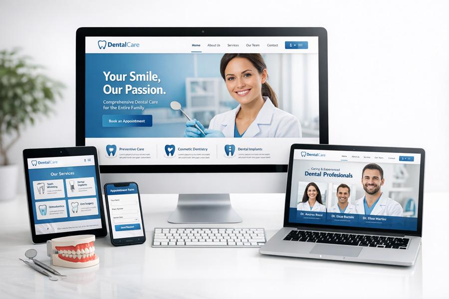 Realizzazione sito web Studio dentistico