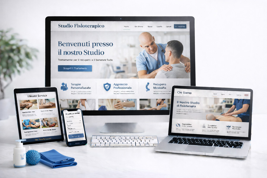 Realizzazione sito web per fisioterapista ed osteopata